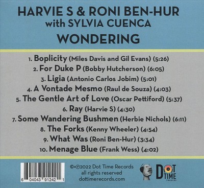 RONI BEN-HUR/HARVIE S WONDERING NEW CD