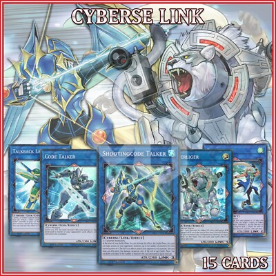 CYBERSE LINK DECK 15 Code Talker Elphase Rasterliger Shootingcode Lancer  YuGiOh | eBay