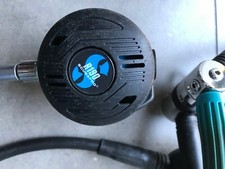  SCUBAPRO R190 erogatore primo stadio manometro vintage underwater regulator