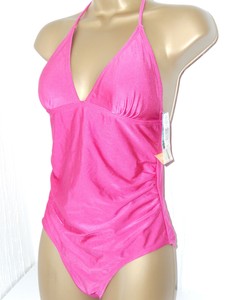 pink maternity swimsuit