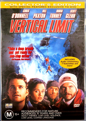 Vertical Limit (DVD, 2000) Region 4 Australia - FREE POST - FAST NEXT DAY - 第 1/6 張圖片
