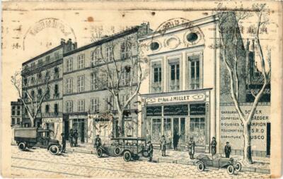 CPA MARSEILLE - Etab Aug M Millet (985648)