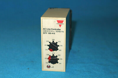 Carlo Gavazzi SYY 155 415 SYY155415 AC Line Controller w/ Socket