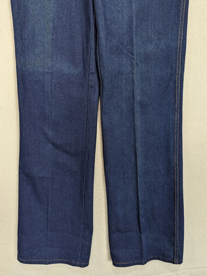 Pantalones de mezclilla TCB All American para hombre corte boot vintage Estados Unidos talla 34x35 algodón azul 105102 Foto 2 de 4