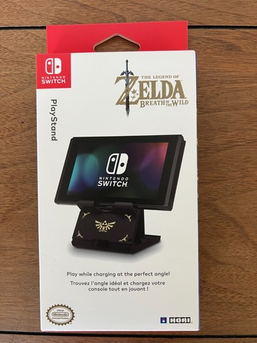 Nintendo Switch Zelda Breath of the Wild PlayStand Schwarz - Neu, Sealed - Bild 1 von 4