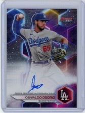 2023 Bowman's Best Oswaldo Osorio Best Of 2023 Auto Autograph #B23-OO Dodgers