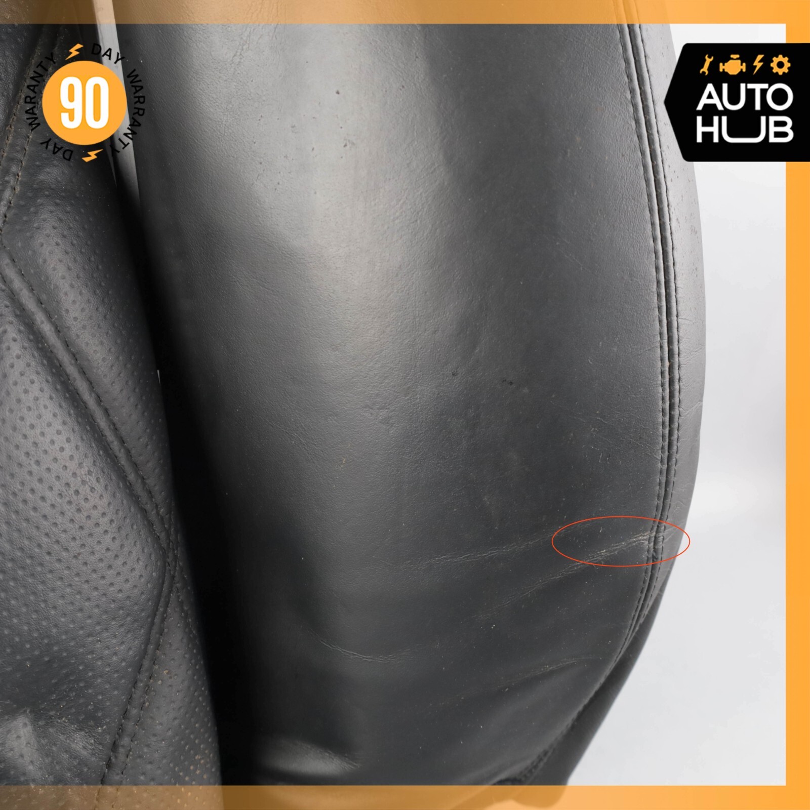 03-10 Bentley Continental GT Front Right Side Top Upper Seat Cushion OEM