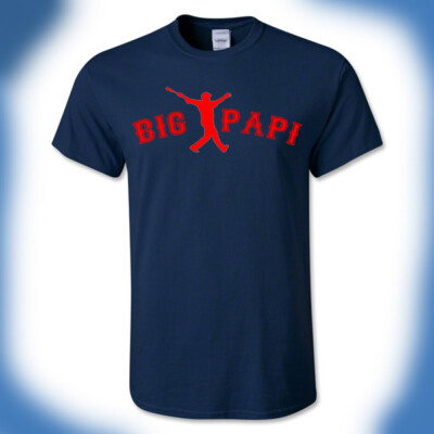 David Ortiz T-Shirt, Big Papi Shirt, Boston Red Sox Shirt, Men's Baseball Shirt