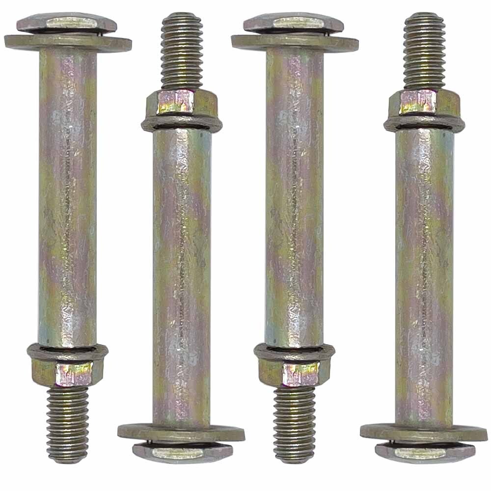 4-Pack Deck Wheels With Hardware For Scag Turf Tiger, Cheetah, Cougar Mowers