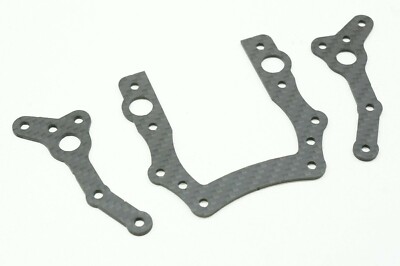 Carbon Fiber Front & Rear Shock Mount Tamiya 1/10 RC The Frog & Subaru Brat