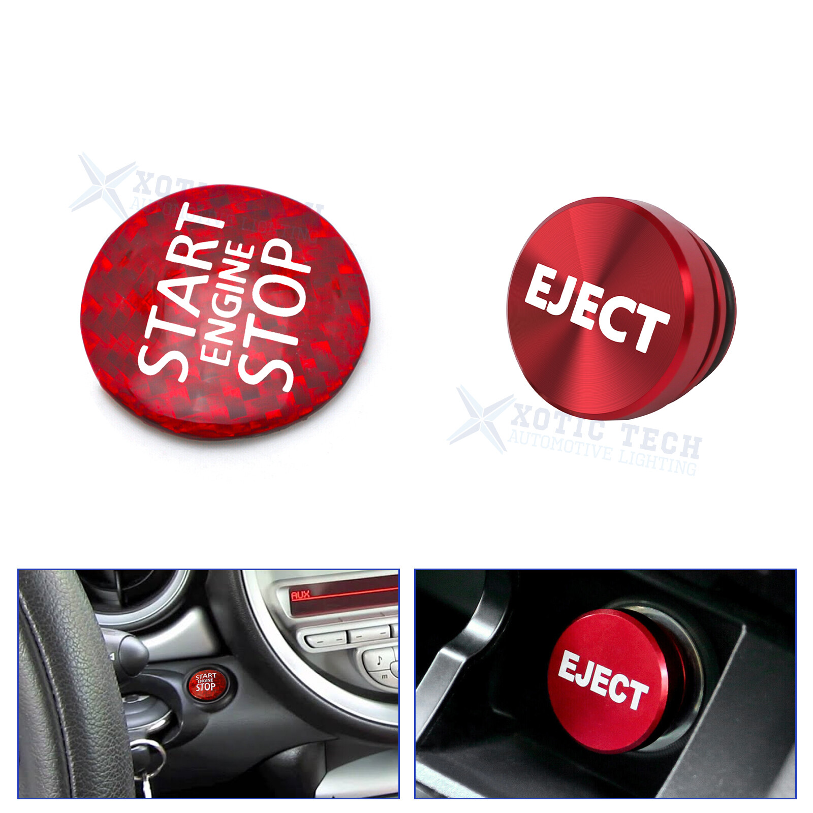 Eject Button Trim For Mini R55 R56