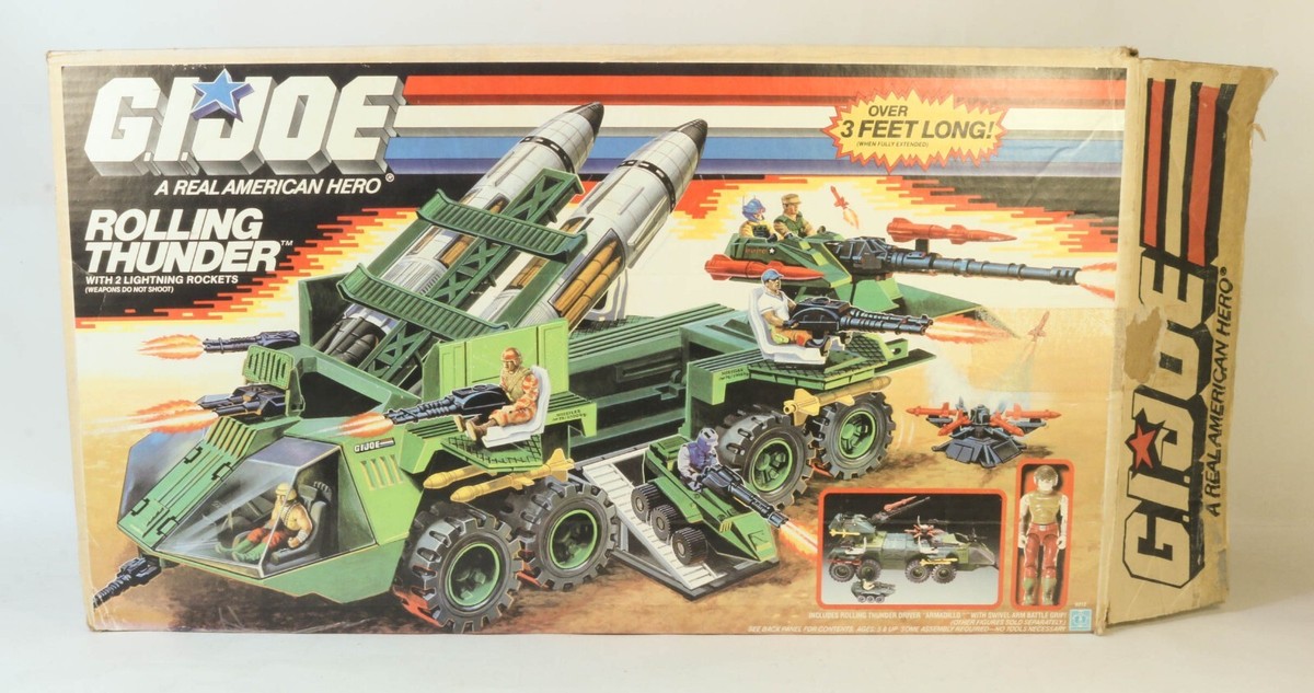 Vintage GI Joe Hasbro A Real American Hero ARAH Rolling Thunder