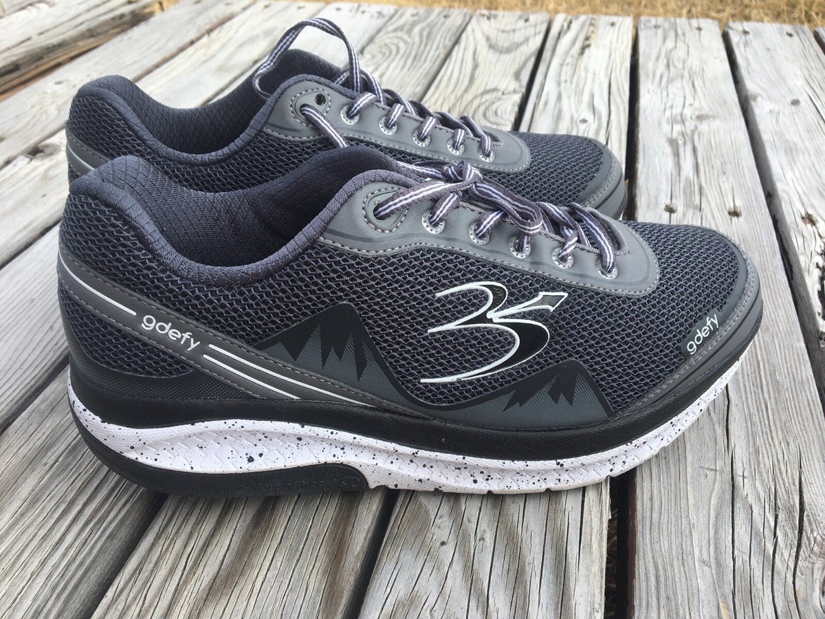 Gravity Defyer Gdefy Shoes Mens 10 Gray Mesh Veroshock Athletic Comfort Sneakers Gdefy Shoes Mens 11.5 Gray Gravity Defyer Walking VersoShock  main image 4
