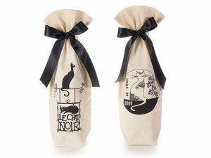 Sac À Bouteille En Tissu Le Chat Noir Deux Modèles Au Choix Idée Cadeau |  Ebay