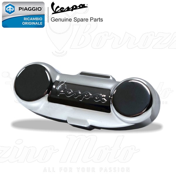 Original Piaggio Copri Forcella Coprimolleggio Chrom Vespa PX 200-image