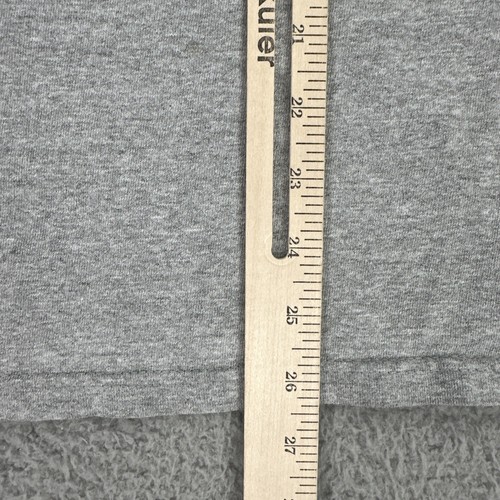 Vtg 90’s Steve & Barry’s Michigan Football Shirt Men Large Grey Long Sleeve - 第 6/16 張圖片