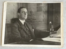 Franklin D Roosevelt Vintage Photo 1932 President of the United States USA Democrat