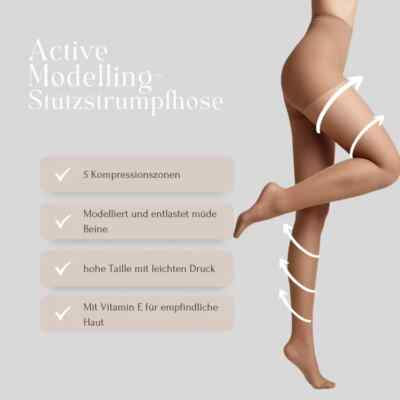 Active Modelling Strumpfhose 40 den Größe: 3/M Farbe bronz