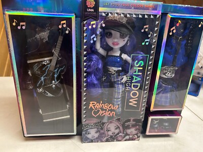 NIB  RAINBOW VISION SHADOW HIGH SERIES 1 UMA VAHOOSE DOLL W ACCESSORIES