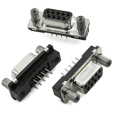 [1pcs] 1-747150-4 D-SUB Socket DB9 TO-PCB