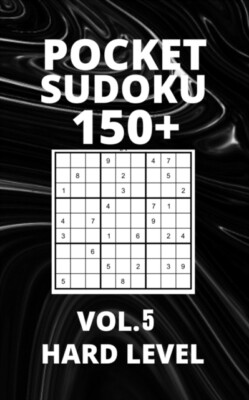 Asian Arts - Pocket Sudoku 150 Puzzles  Hard Level with Solutions - V - X555z