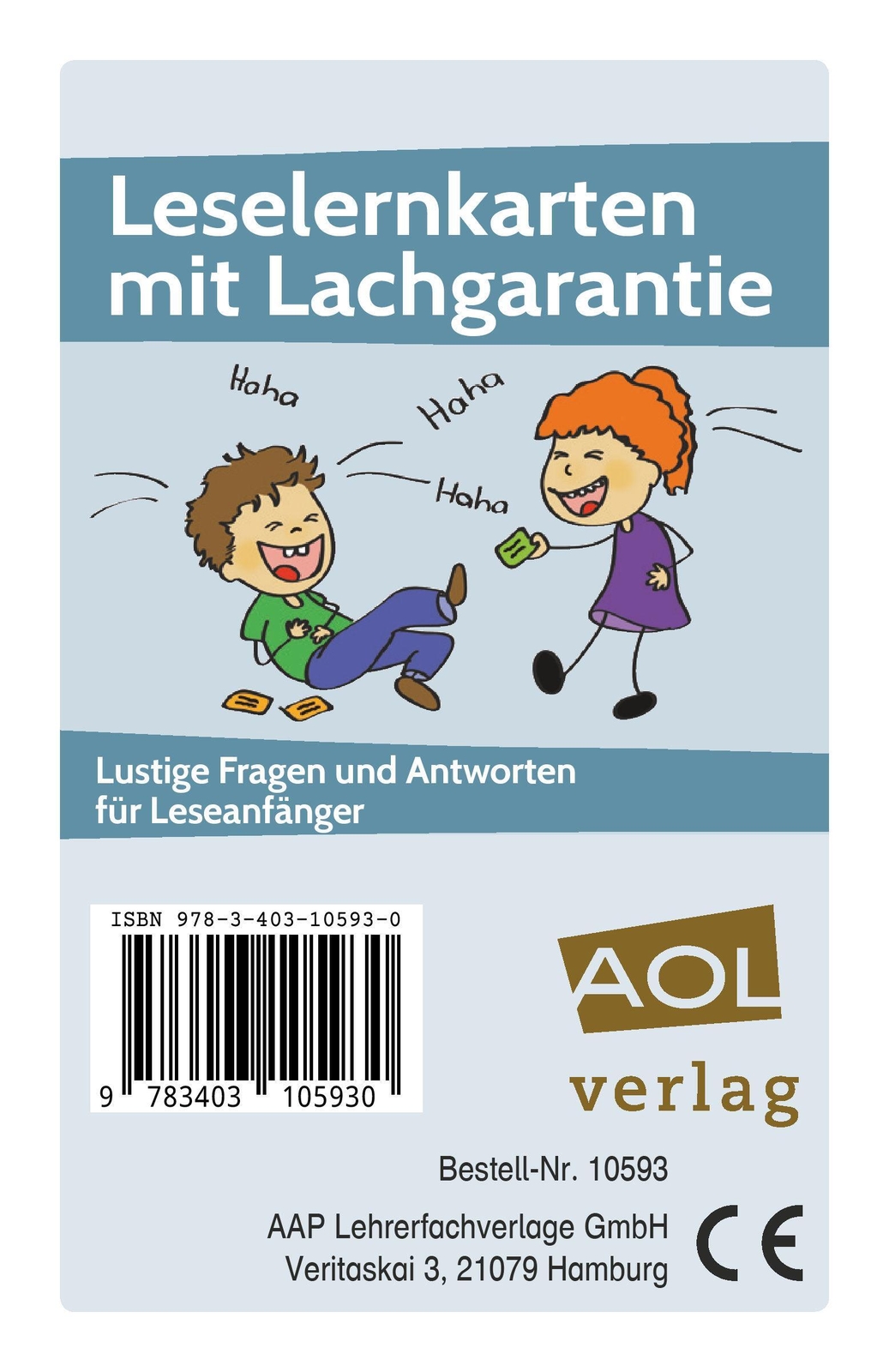 Leselernkarten Mit Lachgarantie | Frank Schültge | Spiel | 110 S. |