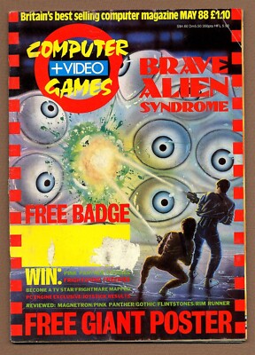 Computer & Video Games Magazine C&VG C+VG 1988 05 May Alien Syndrome