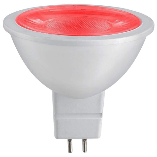 Sunlite MR16 Red LED Bulb, 12 Volt, 3W, GU5.3 Base, 25W Equivalent (24 Pack) - Picture 2 of 3