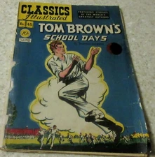 Classics Illustrated 45: Tom Brown's (1948) HRN 44! WHOLESALE $17.00!
