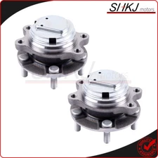 Pair Front Wheel Hub Bearing Assembly For Infiniti EX35 FX35 G35 G37 M45 Q50 RWD