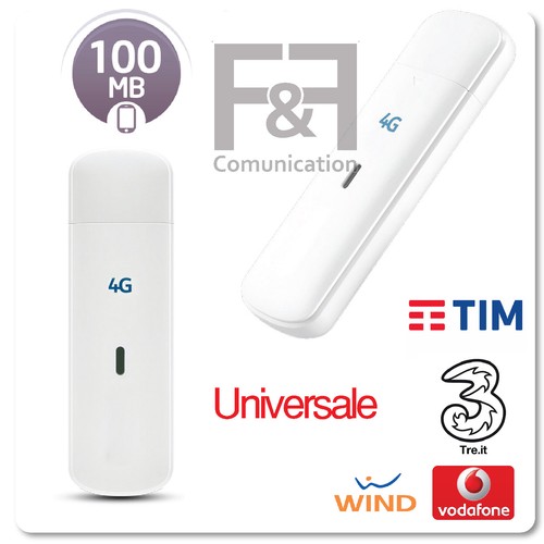 Módem 3G 4G USB Memoria USB tim Tres Viento Vodafone Iliad USB | eBay