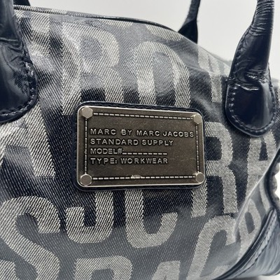 Vintage Y2K Marc Jacobs Vintage Blue Patent Leather Satchel