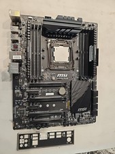 M46 MOBO Combo I7-6800K 16gb Ram MSI X99A SLI PLUS MOTHERBOARD