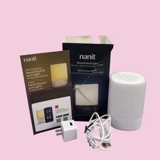 Nanit Sound & Light Machine 3-in-1 Audio Monitor Sleep Soother Light #OB1076