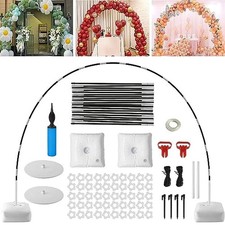 Balloon Arch Kit, 10Ft Width  9Ft Height Adjustable Round Balloon Arch Stand