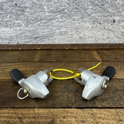 Vintage SunTour Power Thumb Friction Shifter Set 80s MTB Mountain Bike Pair