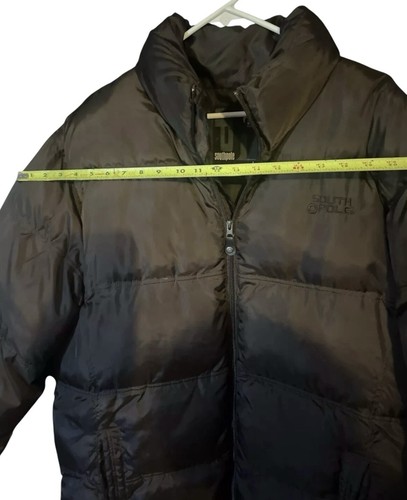 Southpole Puffer Coat Jacket Mens Large Full Zip Mock Neck - Picture 4 of 5