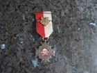 beautiful Belgian military medal death march...