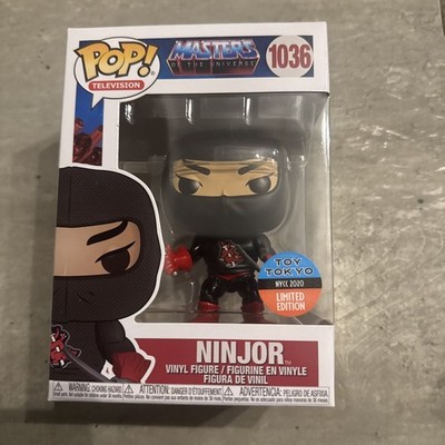 Funko Pop! Masters of the Universe Ninjor #1036 NYCC 2020 & TOY TOKYO EXCLUSIVE 
