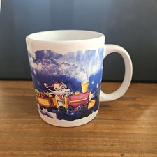 Diddl Tasse Frohe Weihnachten Weihnachtszug Kaffeebecher Mug Vintage 90er Rar