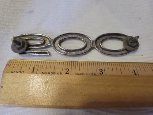 Vintage Ford 500 Emblem OEM Used C80B54290C96A - Picture 3 of 4