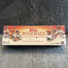 2013 Topps Baseball Complete Set - Factory Sealed -  Plus (5) Orange Parallels