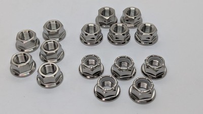 Suzuki SV650 Titan Kettenradmutter Satz hinten 99 - 07 Ti diverse