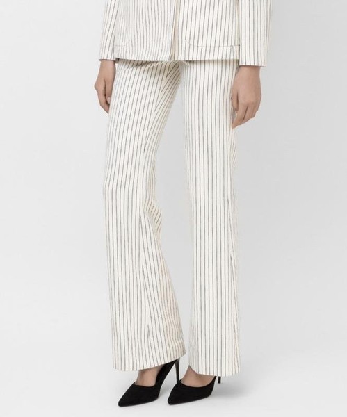 Women By Malene Birger Trousers Black Viscose 38