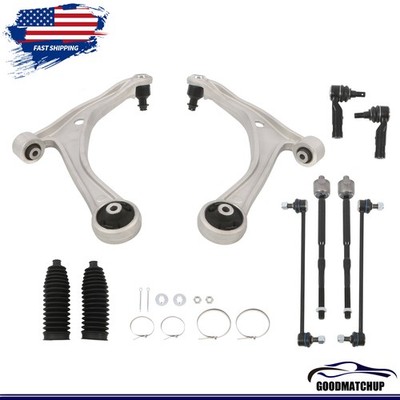 10PC Front Lower Suspension Control Arms Kit for Honda Odyssey 2011-2017