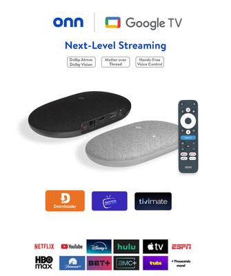 Onn 4K Pro Smart TV Streaming Box Google Streamer Fire TV Stick Xiaomi 4K - NEU!