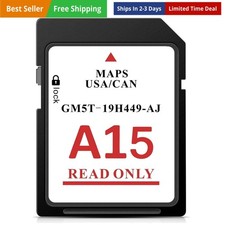 2025 Latest A15 Navigation SD Card Map Sync 2 Compatible with Ford Black