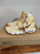 Nike React Hyperdunk Flyknit 2017 "The Ten" colaboración blanco roto.  Hombre 11