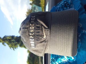 Nike Athletic Hats  (2) With Custom Embroidery.  Hipster! 1 Cotton and 1 Spandex