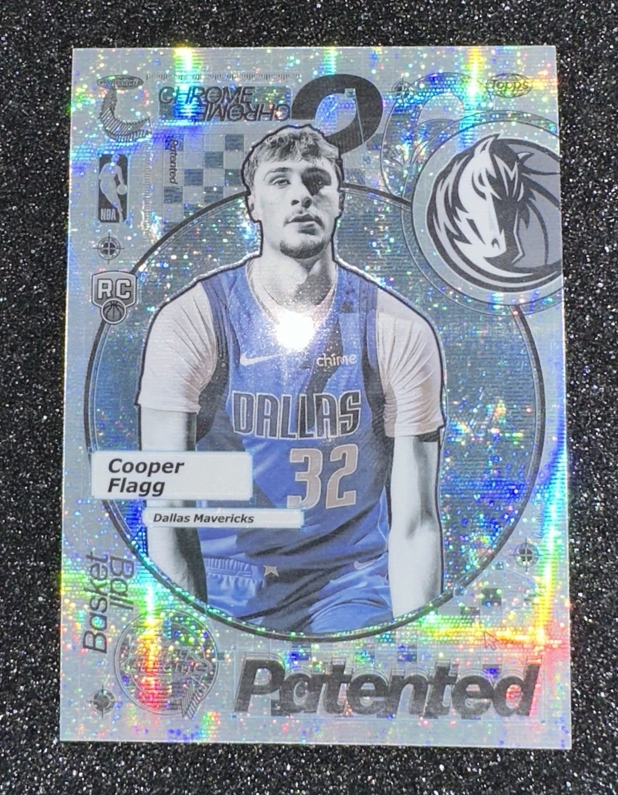 Topps Chrome Cooper Flagg Dallas Mavericks Rookie Patented PP-16 2025-26